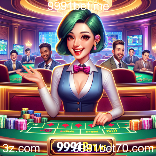 A Experiência Imersiva do Cassino Ao Vivo no 9991bet.me